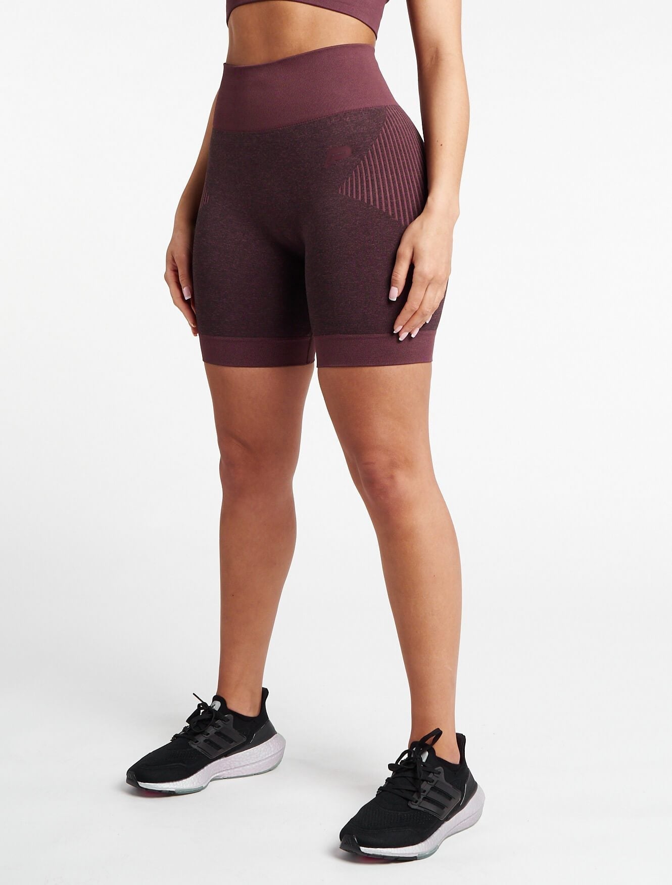 ADAPT Seamless Shorts / Black Cherry Pursue Fitness 1