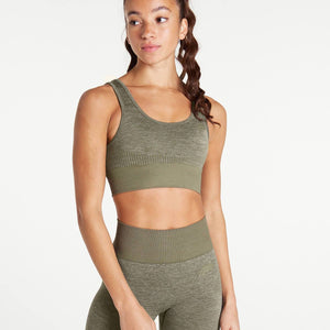 ADAPT Seamless Sports Bra / Khaki Pursue Fitness 1