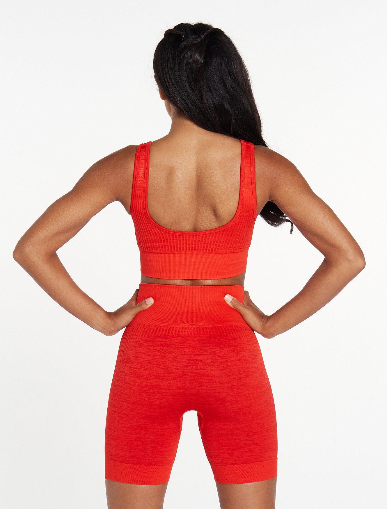 ADAPT Seamless Sports Bra / Red Pursue Fitness 2