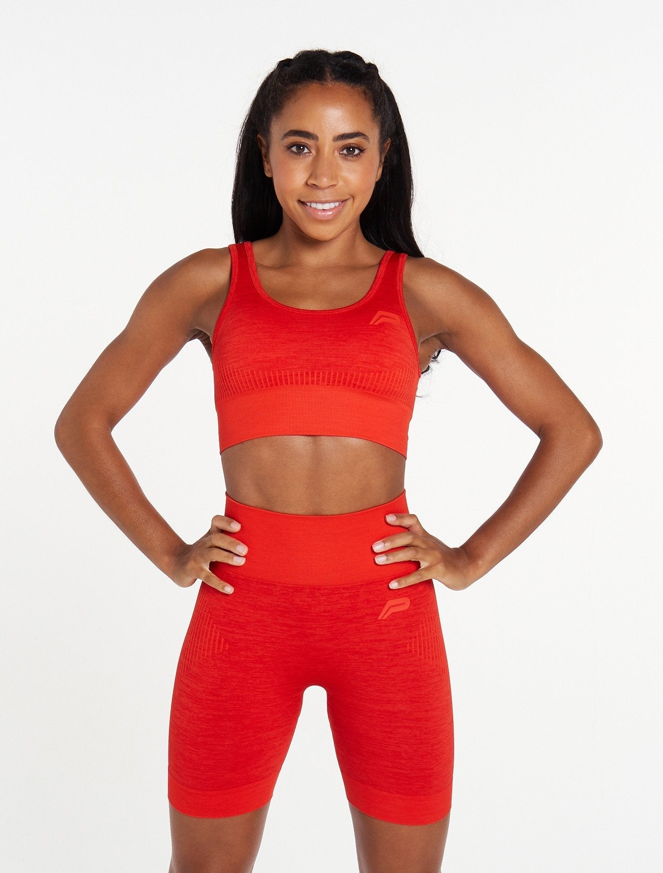 ADAPT Seamless Sports Bra / Red Pursue Fitness 1