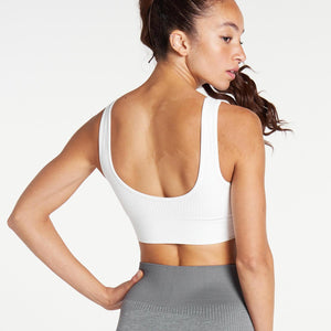 ADAPT Seamless Sports Bra / White Pursue Fitness 2