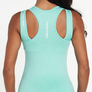 ADAPT Seamless Vest / Aqua Teal Pursue Fitness 4