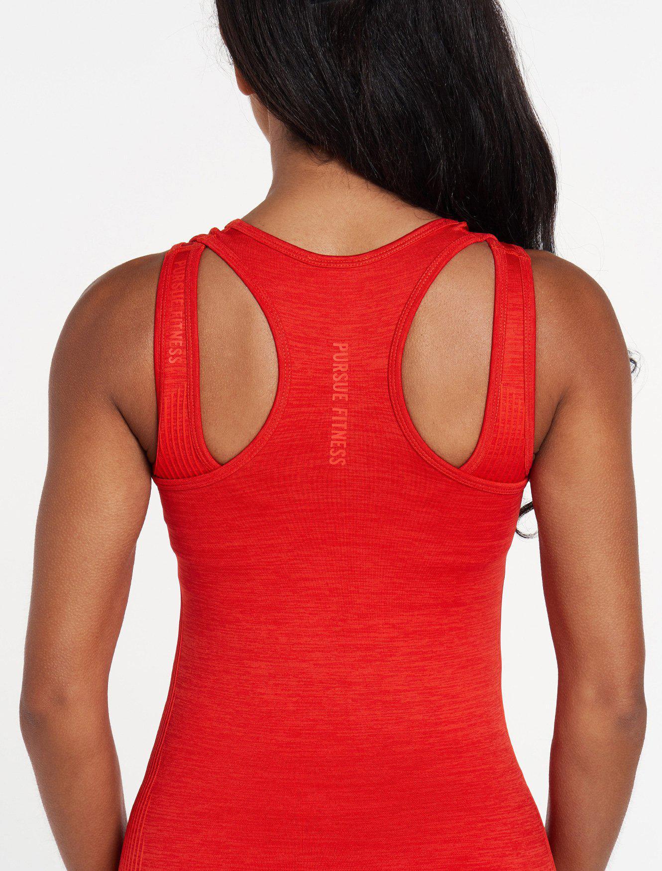 ADAPT Seamless Vest / Red Pursue Fitness 4