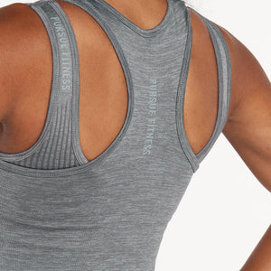 ADAPT Seamless Vest / Subtle Grey Pursue Fitness 4