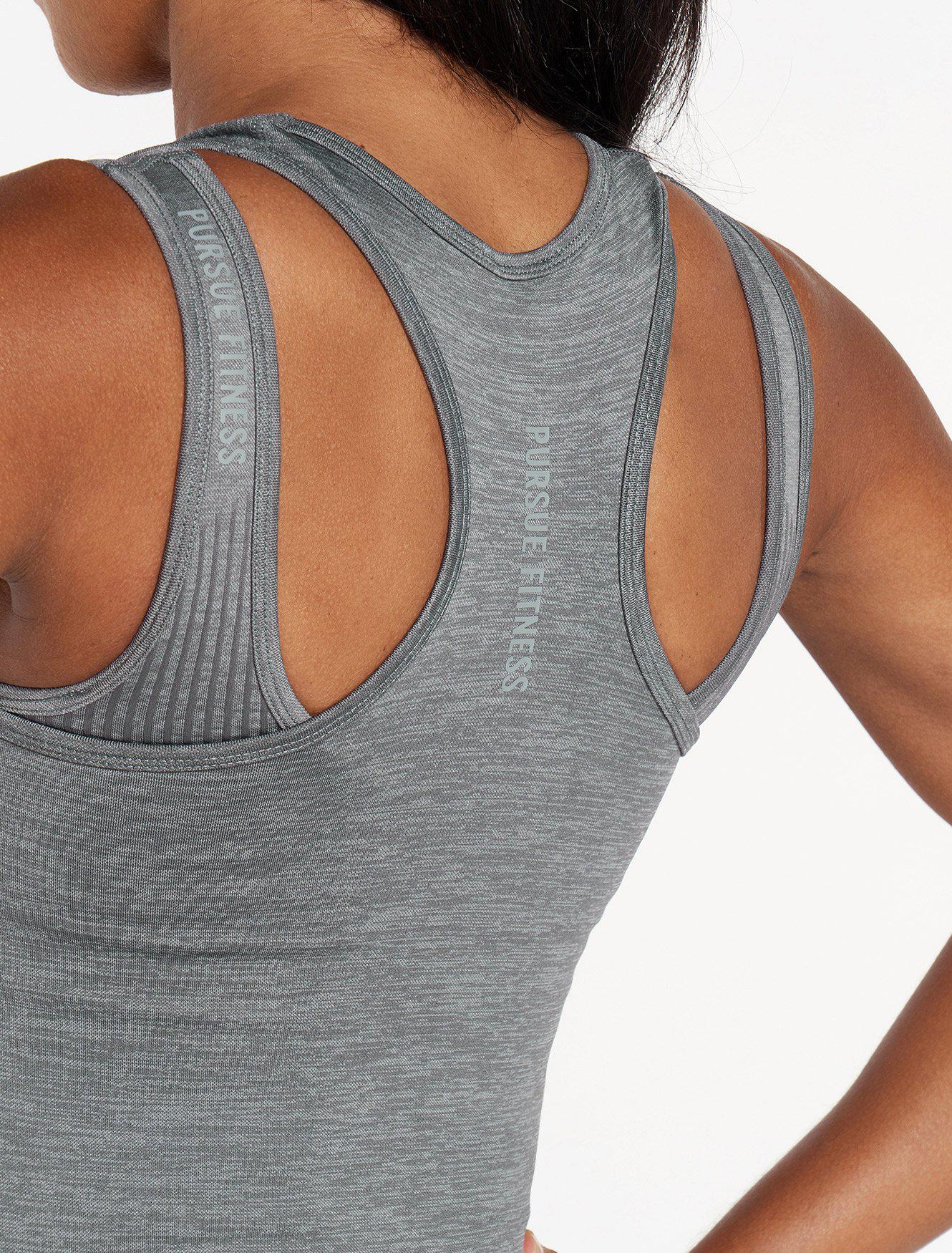 ADAPT Seamless Vest / Subtle Grey Pursue Fitness 4