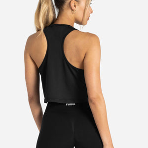 BreathEasy® Crop Vest / Black Pursue Fitness 2