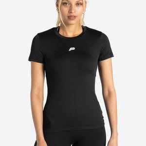 BreathEasy® Full-Length T-Shirt / Black Pursue Fitness 1