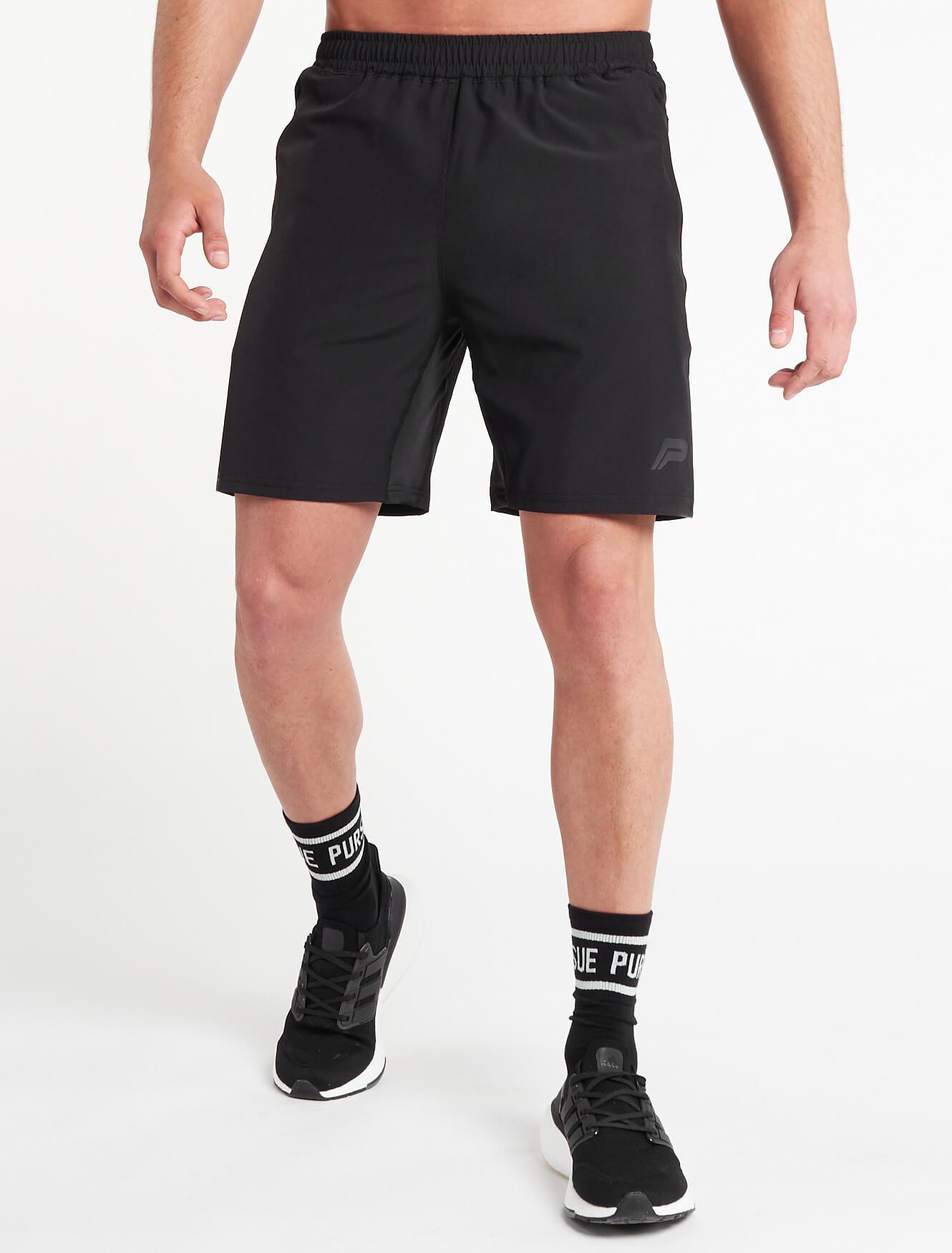 BreathEasy® Training Shorts / Black Pursue Fitness 1