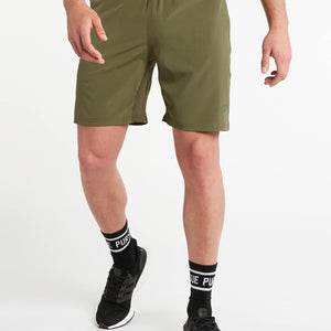 BreathEasy® Training Shorts / Khaki Pursue Fitness 1