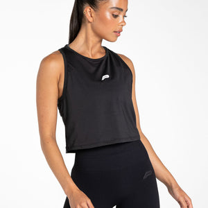 Breeze Crop Tank / Black Pursue Fitness 2