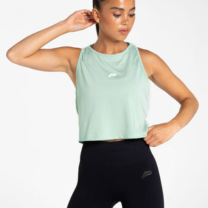 Breeze Crop Tank / Mint Green Pursue Fitness 1