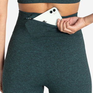 Core Seamless Pocket Leggings / Teal Marl Pursue Fitness 2