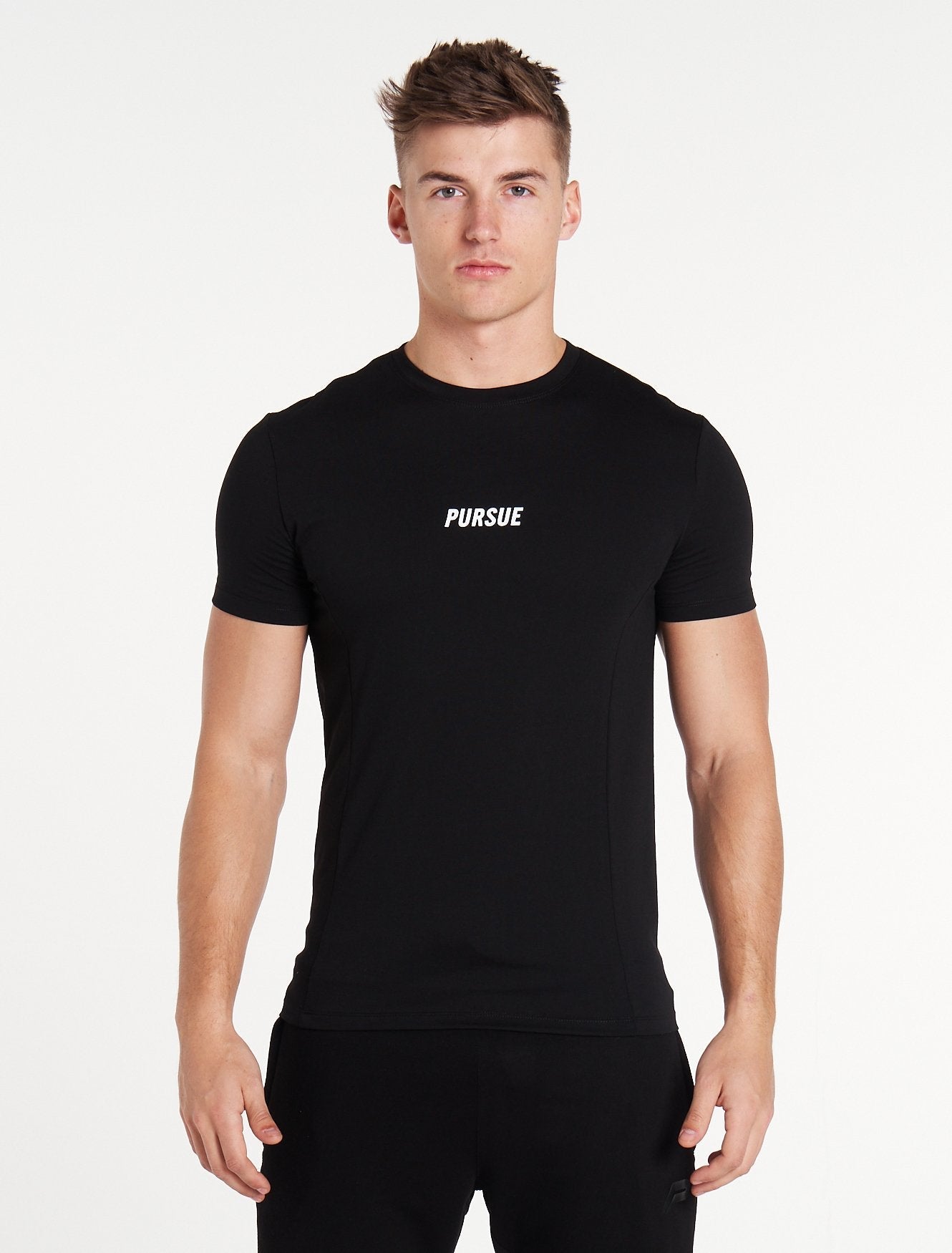 Essential T-Shirt / Black Pursue Fitness 1