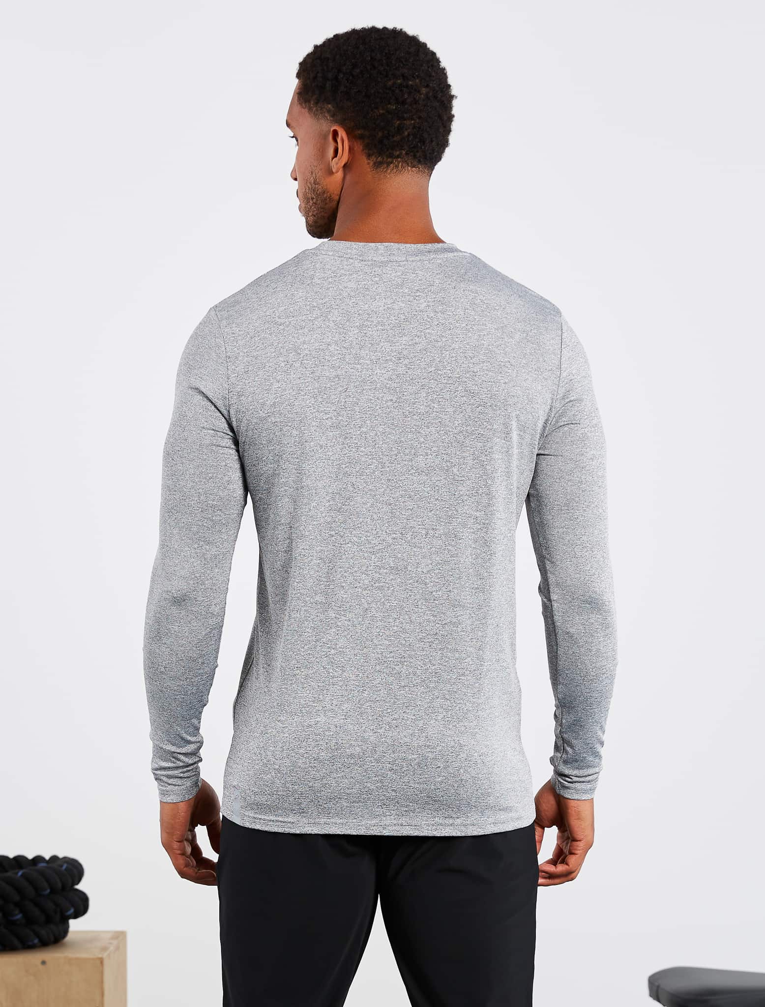 Hybrid Everyday Long Sleeve / Grey Marl Pursue Fitness 2