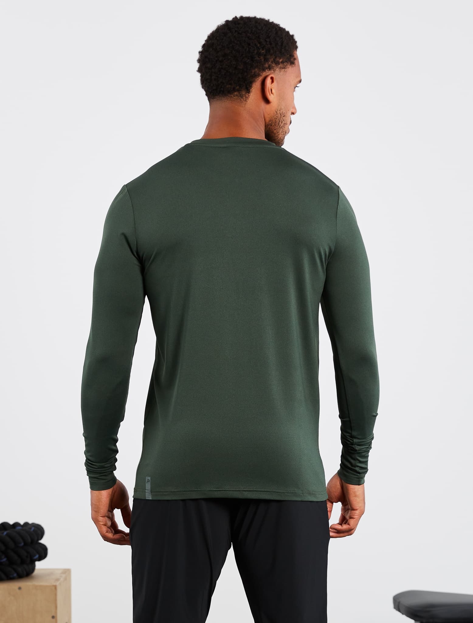 Hybrid Everyday Long Sleeve / Olive Marl Pursue Fitness 2