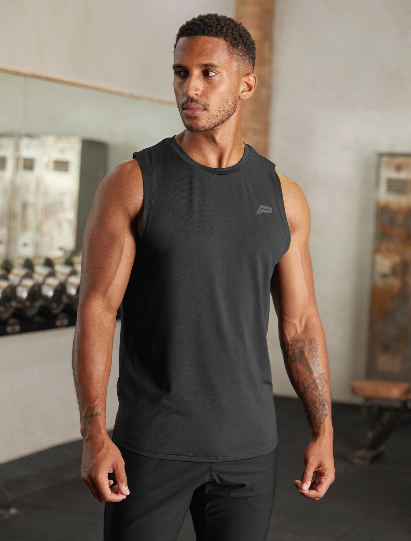 Hybrid Everyday Tank / Black Pursue Fitness 1