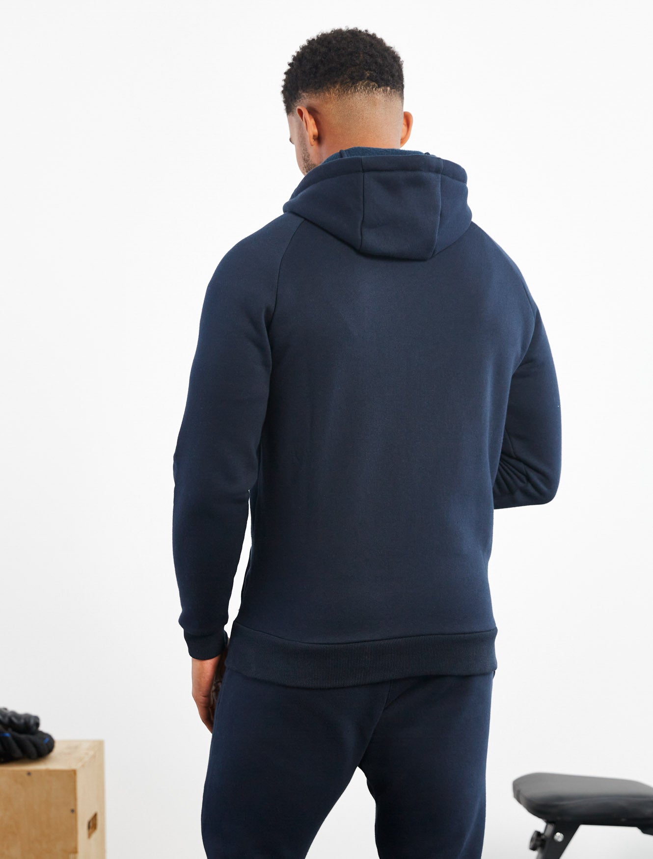 Icon Tapered Jacket / Dark Navy Pursue Fitness 2