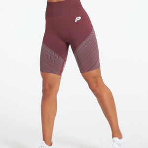 Impulse Seamless Shorts / Claret Pursue Fitness 1