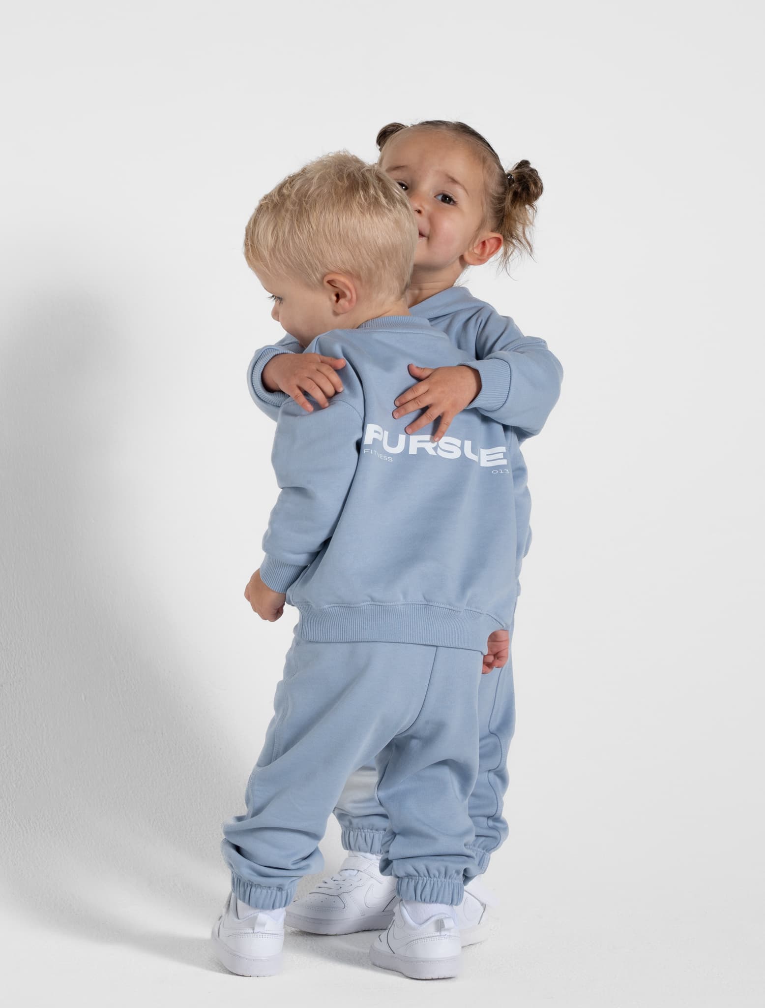 Kids Joggers / Dusky Blue Pursue Fitness 2