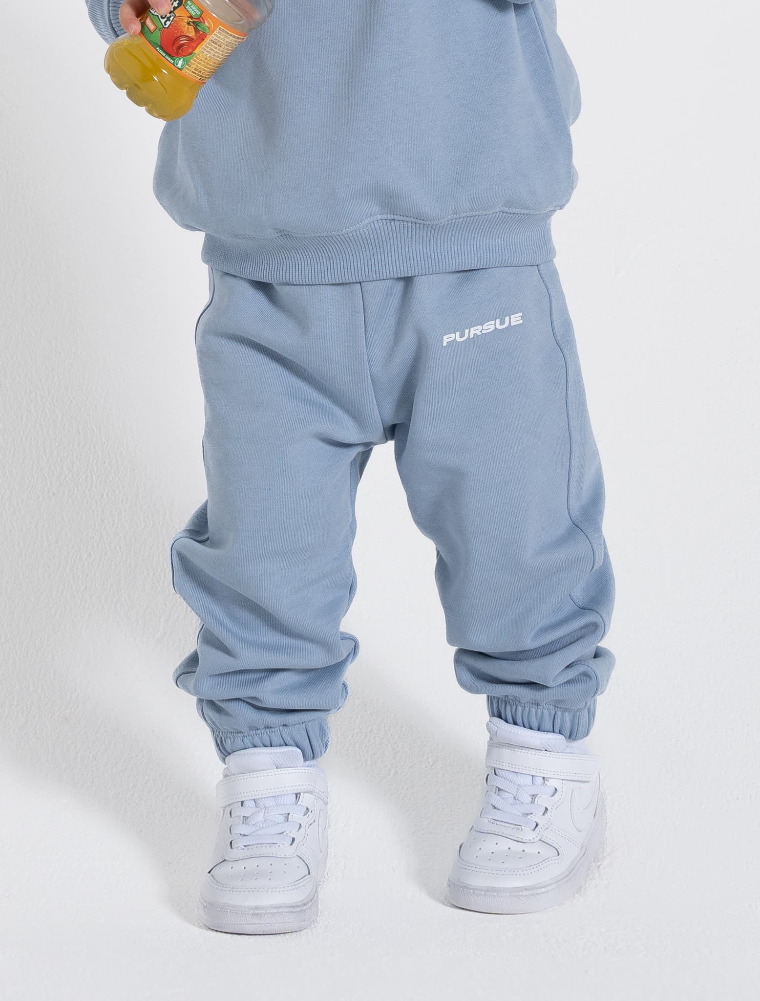 Kids Joggers / Dusky Blue Pursue Fitness 1