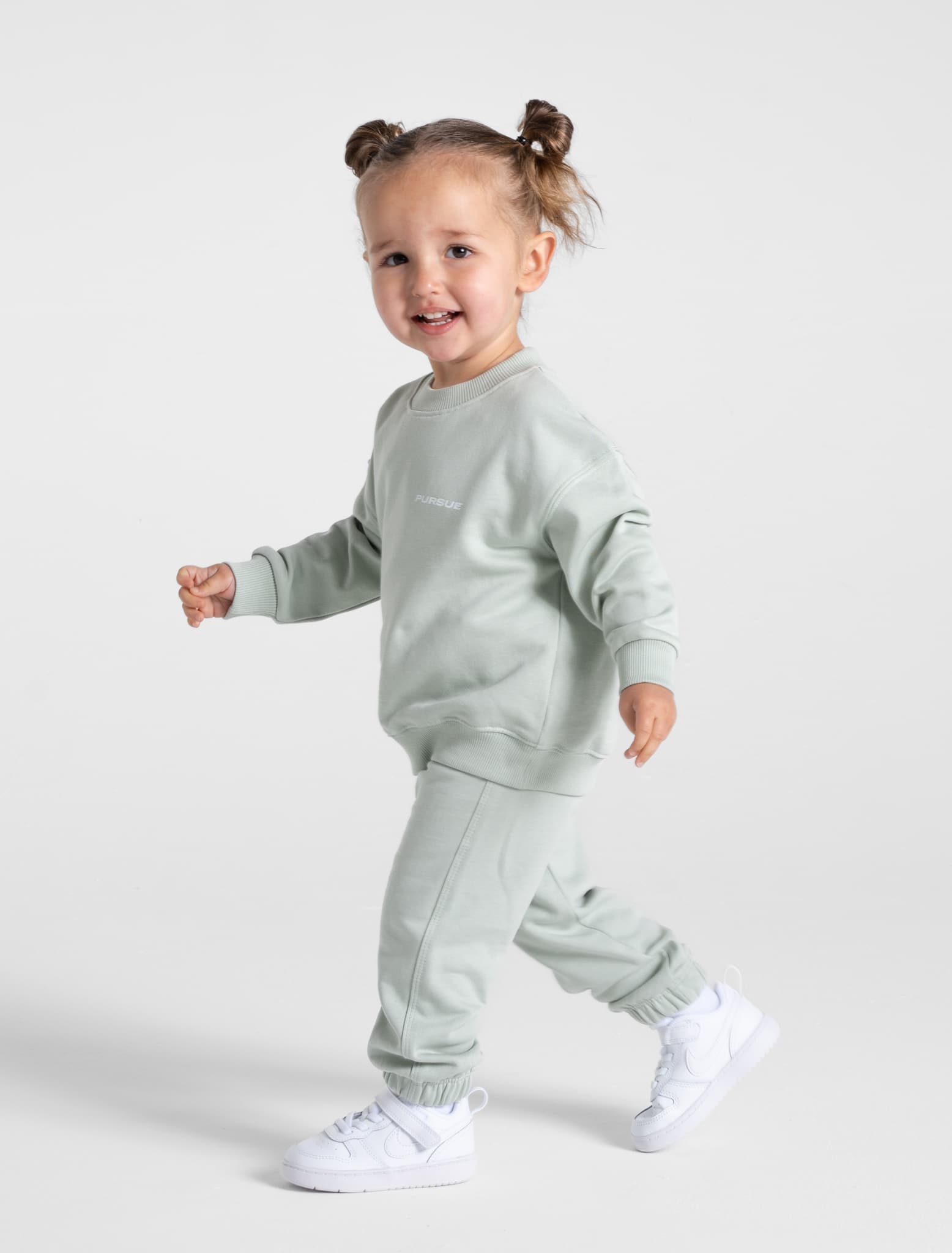 Kids Joggers / Sage Green Pursue Fitness 1