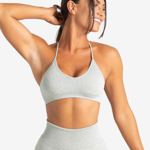 Lounge Seamless Sports Bra / Sage Green Pursue Fitness 1