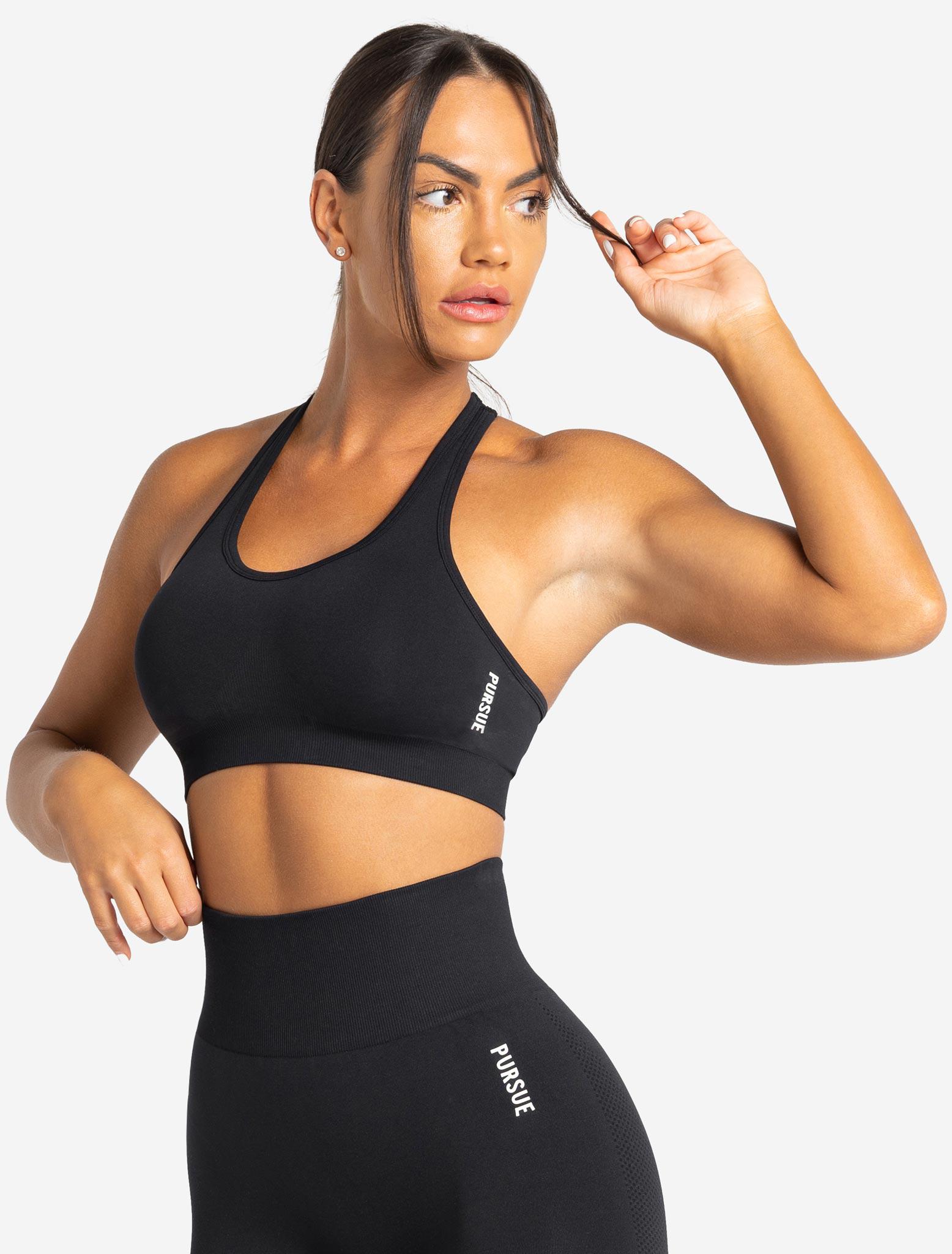 Move Seamless Sports Bra / Black Pursue Fitness 1