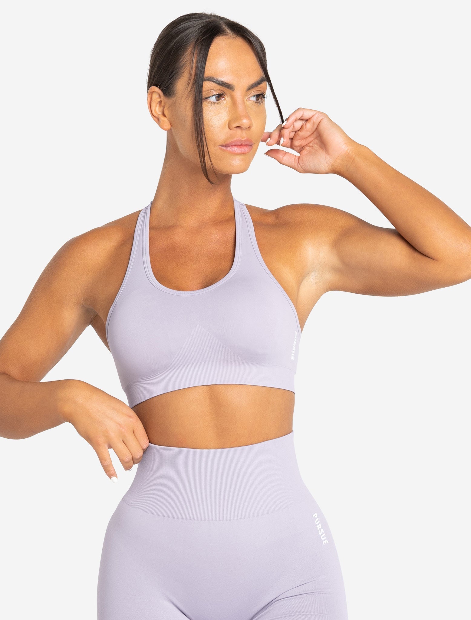 Move Seamless Sports Bra / Lilac Pursue Fitness 1