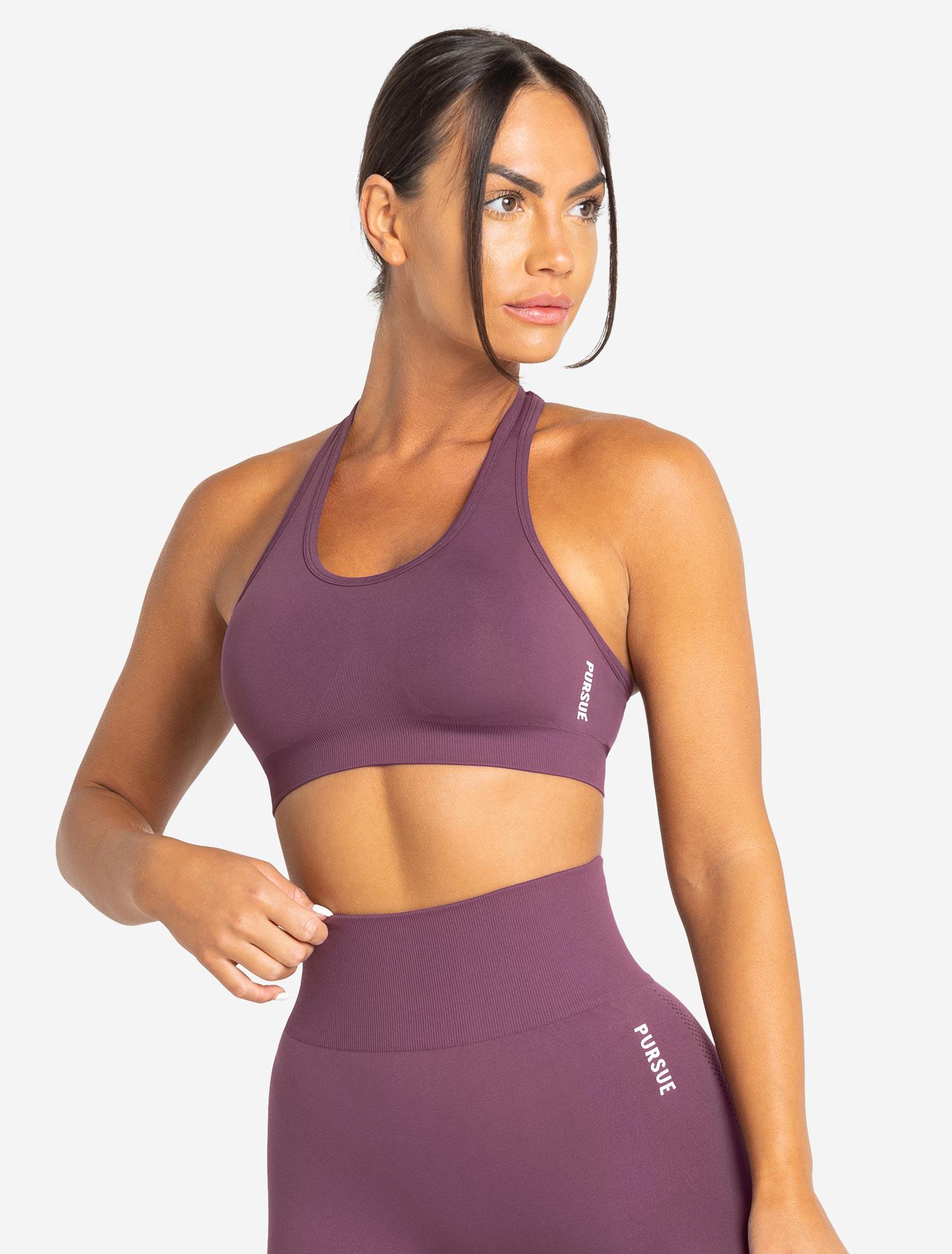 Move Seamless Sports Bra / Plum Pursue Fitness 1