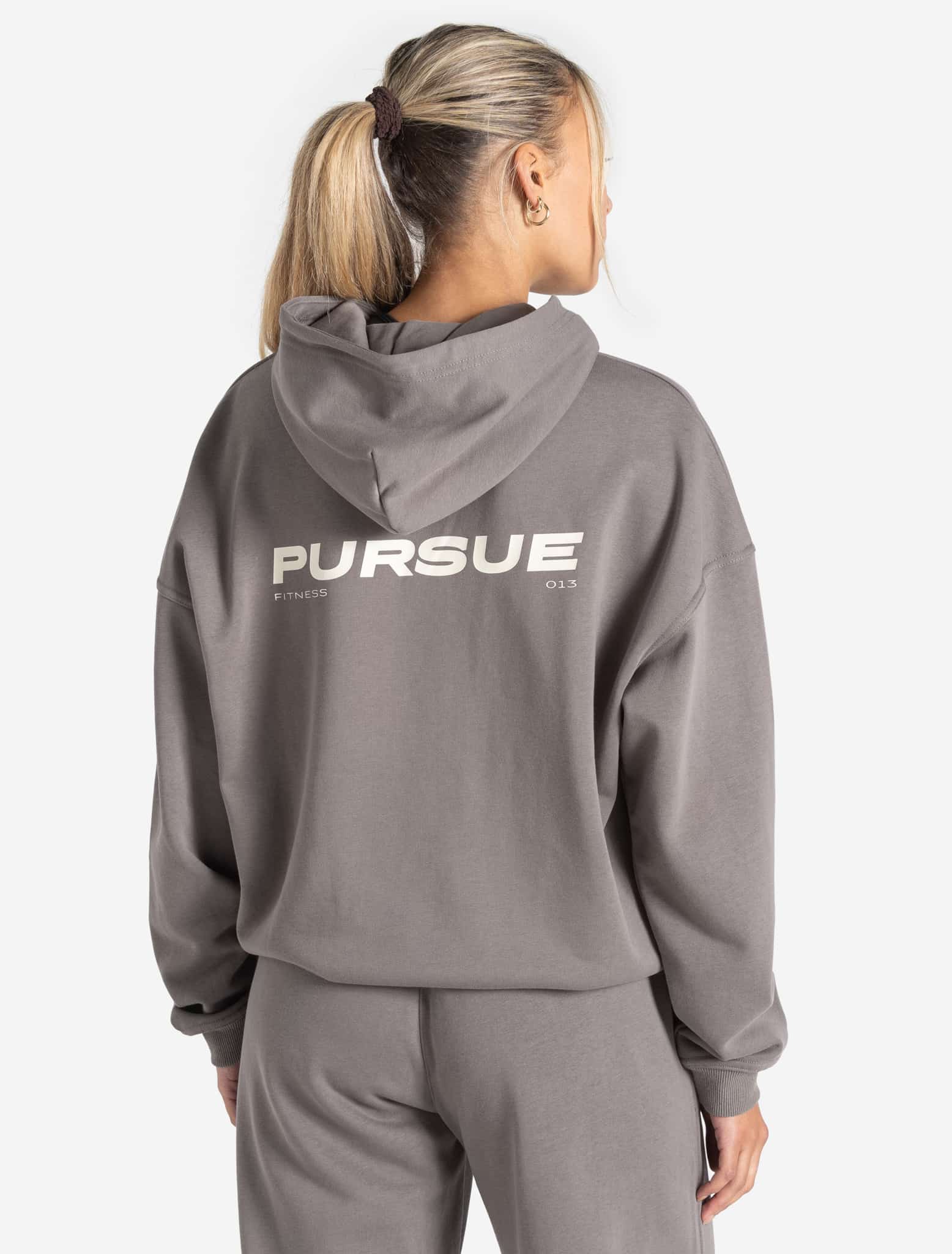 Oversized Hoodie / Mushroom Grey Pursue Fitness 2