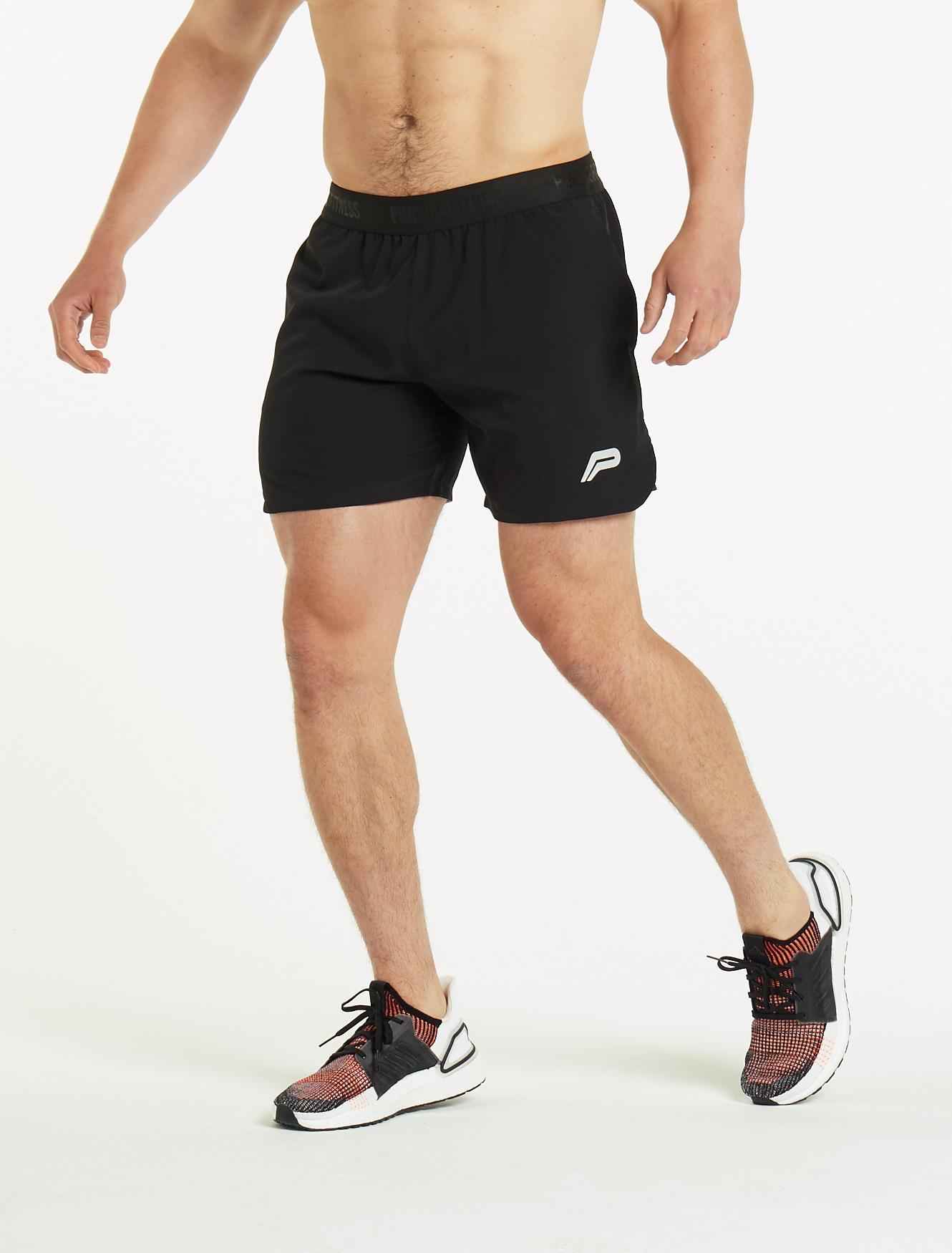 Performance Mid-Rise Shorts / Black Pursue Fitness 2