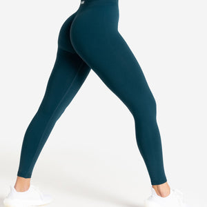 Scrunch Seamless Leggings / Dark Teal Pursue Fitness 1