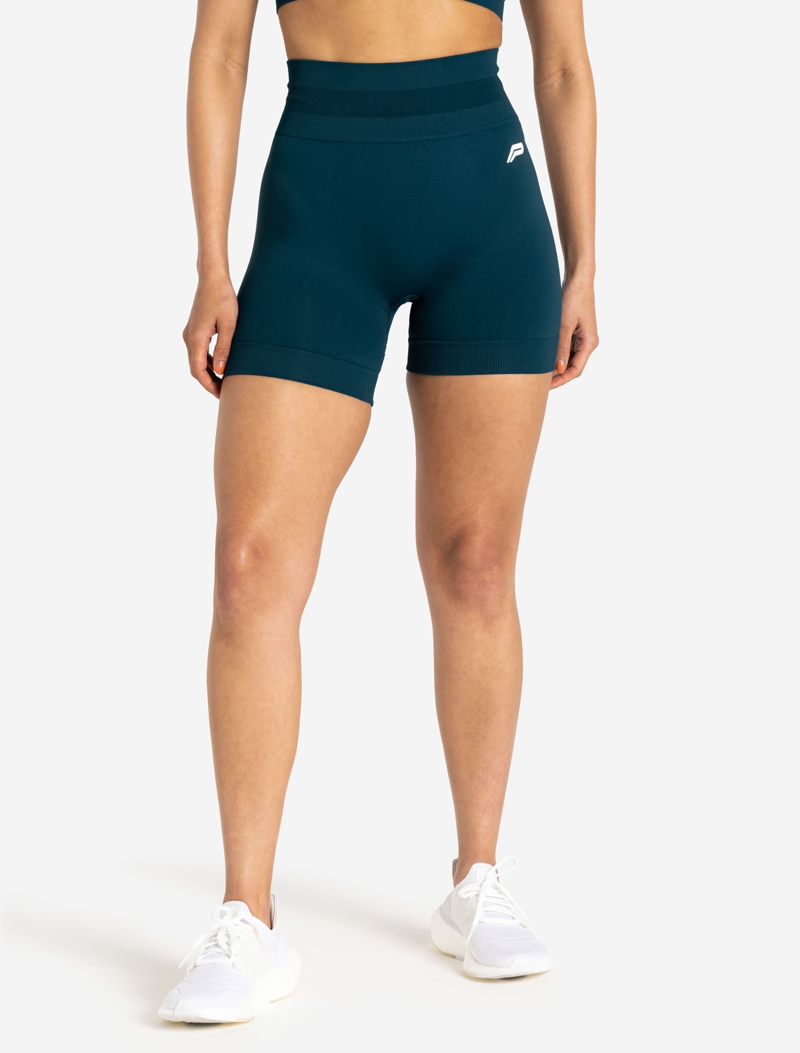 Scrunch Seamless Shorts / Dark Teal Pursue Fitness 1