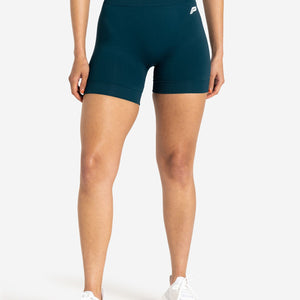 Scrunch Seamless Shorts / Dark Teal Pursue Fitness 1