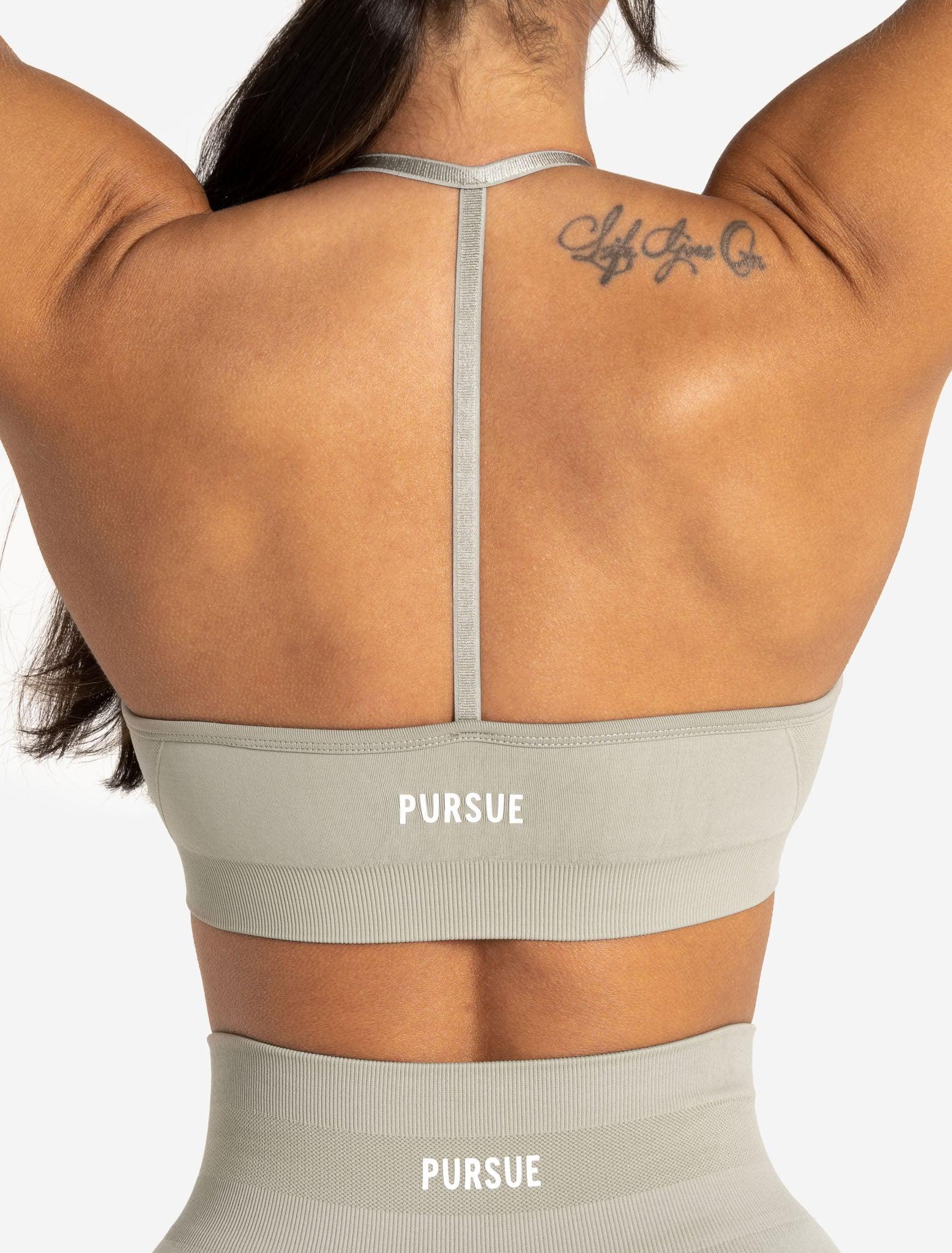 Scrunch Seamless Sports Bra / Sage Pursue Fitness 2