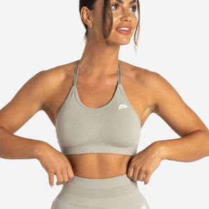 Scrunch Seamless Sports Bra / Sage Pursue Fitness 1