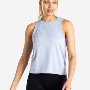 Seamless Tank / Blue Marl Pursue Fitness 1