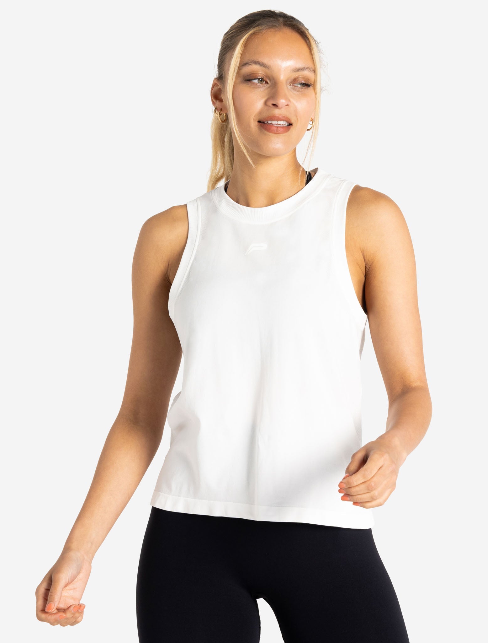 Seamless Tank / White Pursue Fitness 1