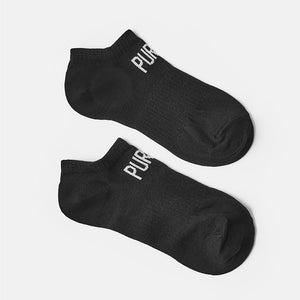 Trainer Socks / Black (Unisex) Pursue Fitness 2