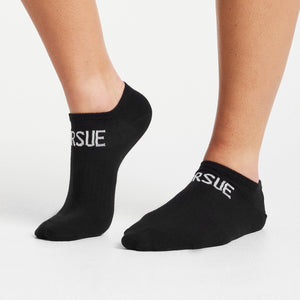 Trainer Socks / Black (Unisex) Pursue Fitness 1