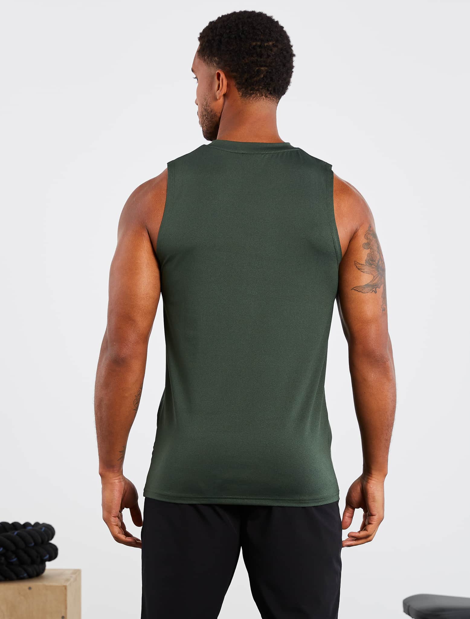 Training Tank / Dark Green Pursue Fitness 2