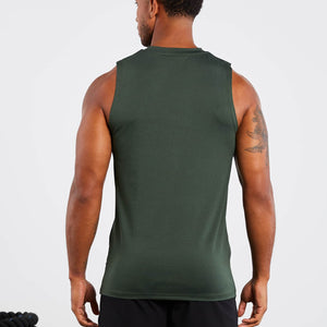 Training Tank / Dark Green Pursue Fitness 2