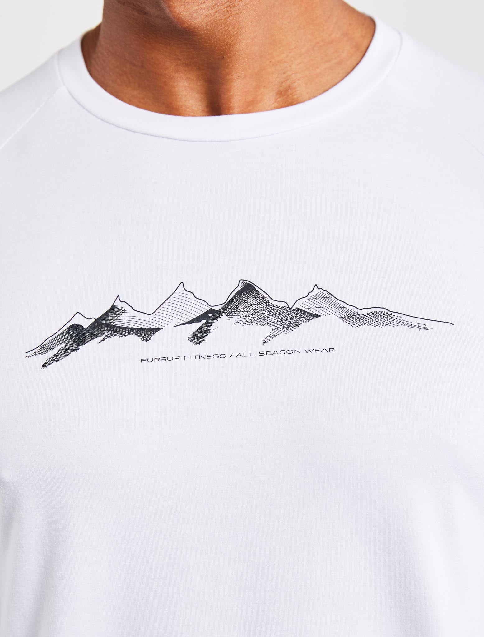 Utility T-Shirt / White Pursue Fitness 2